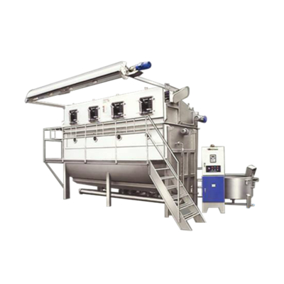 Overflow dyeing machine