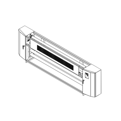 Infrared centering machine